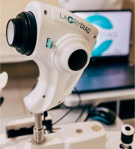 Система діагностики синдрому сухого ока інтерферометрія Quantel Medical LacryDiag